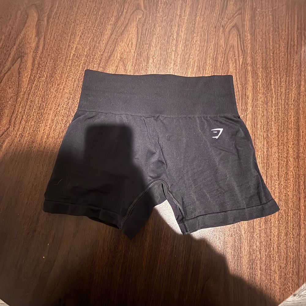 Gymshark Black High-Rise Women's Bike Shorts